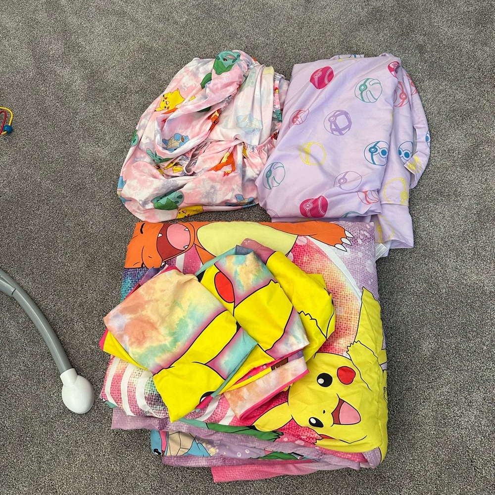 Pokeman bedding